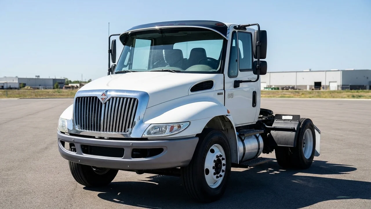 International 428 Windscreen Sunvisor - 1