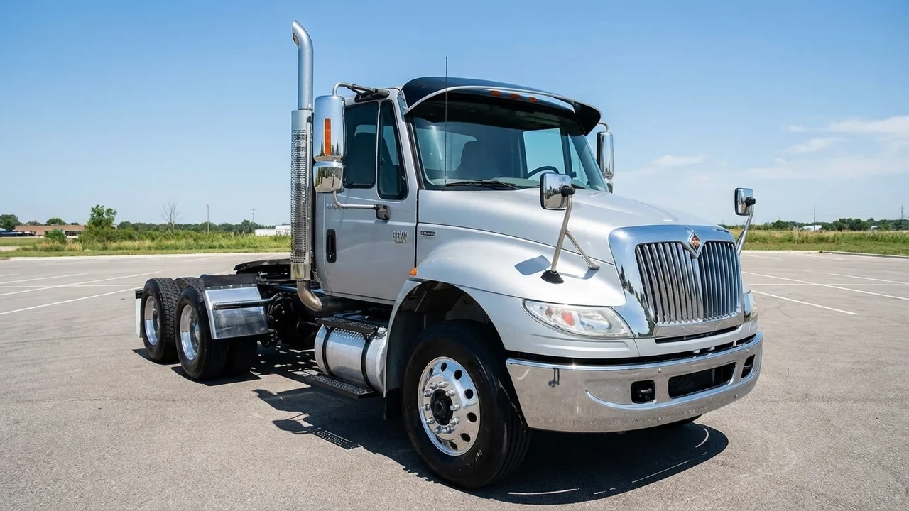 International 428 Windscreen Sunvisor - 1