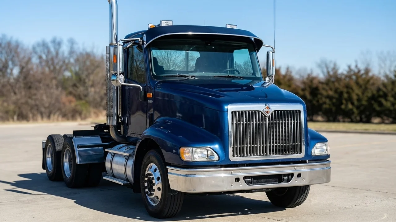 International 428 Windscreen Sunvisor - 1