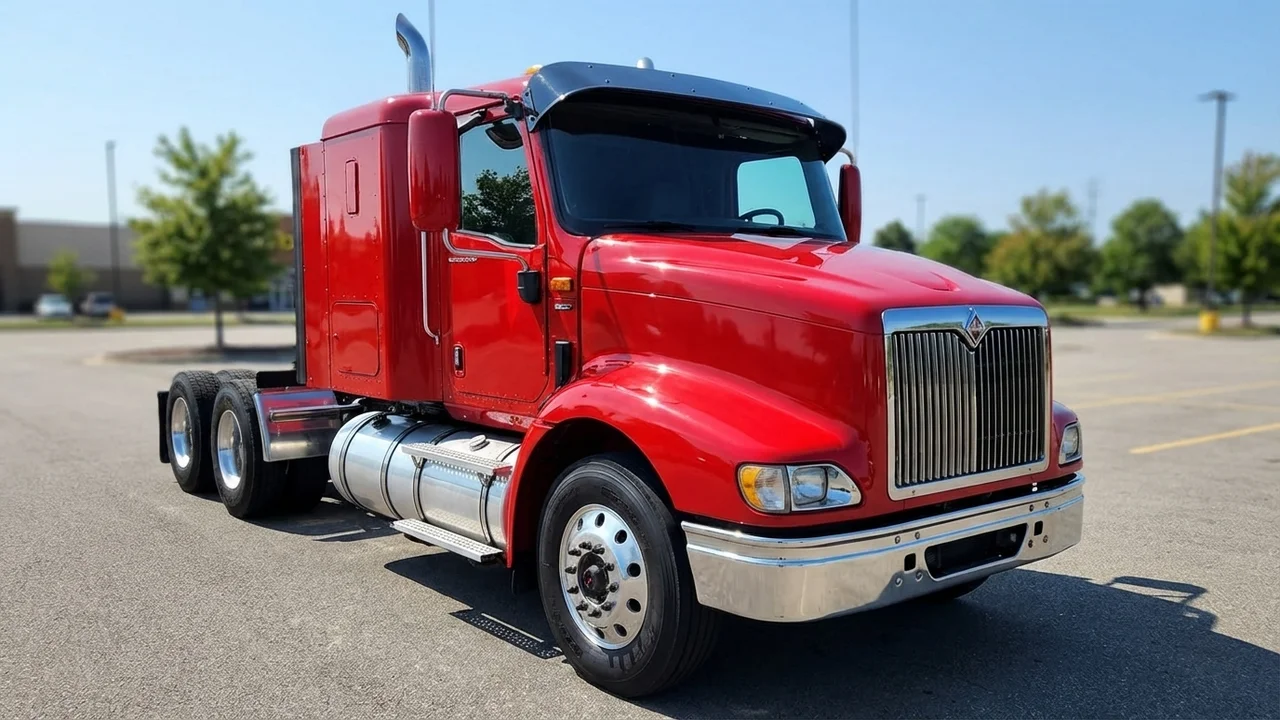 International 428 Windscreen Sunvisor - 1