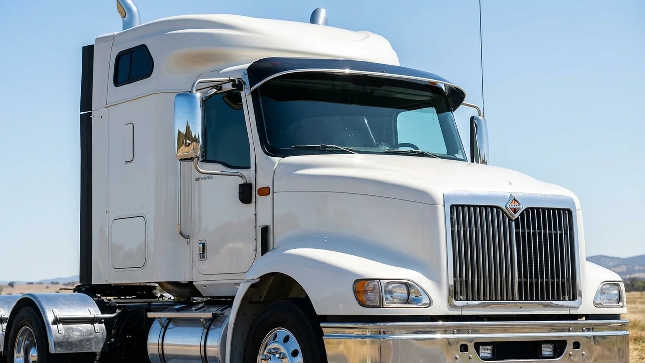 International 428 Windscreen Sunvisor - 1