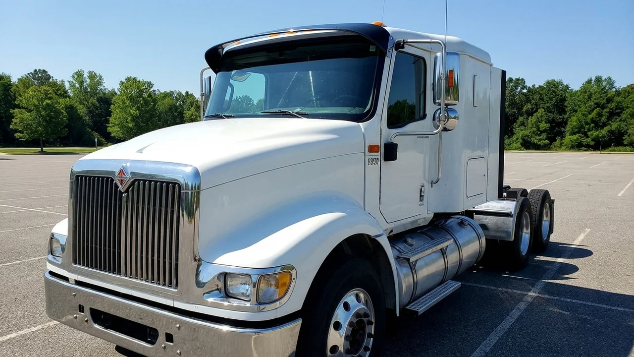 International 428 Windscreen Sunvisor - 1