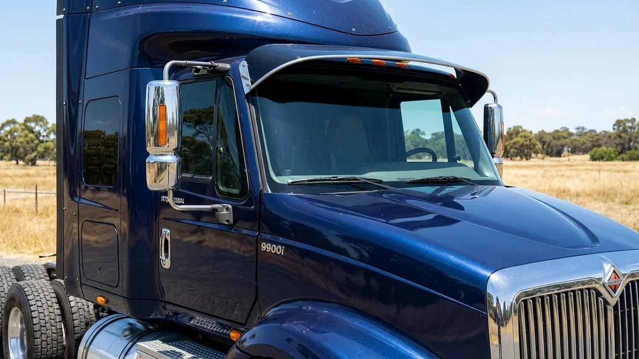 International 428 Windscreen Sunvisor - 1