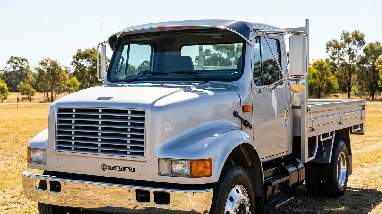 International 428 Windscreen Sunvisor - 1