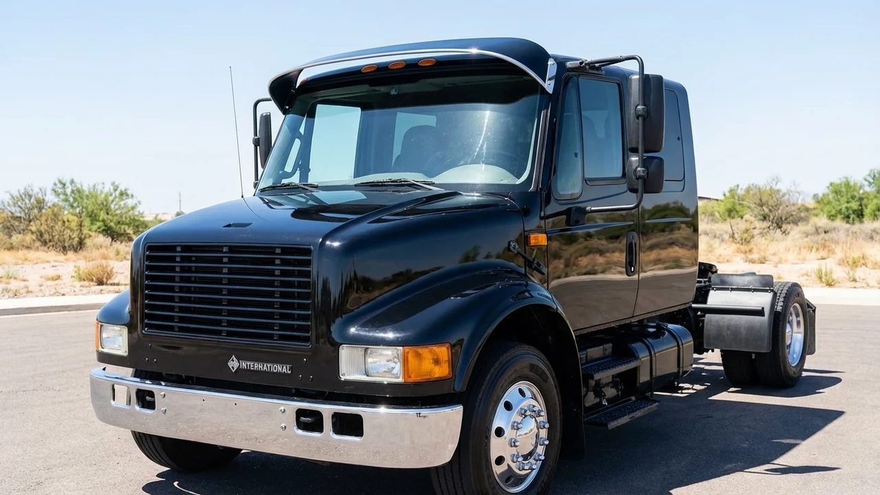 International 428 Windscreen Sunvisor - 1