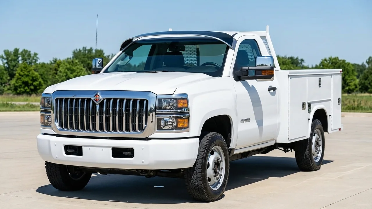 International 428 Windscreen Sunvisor - 1