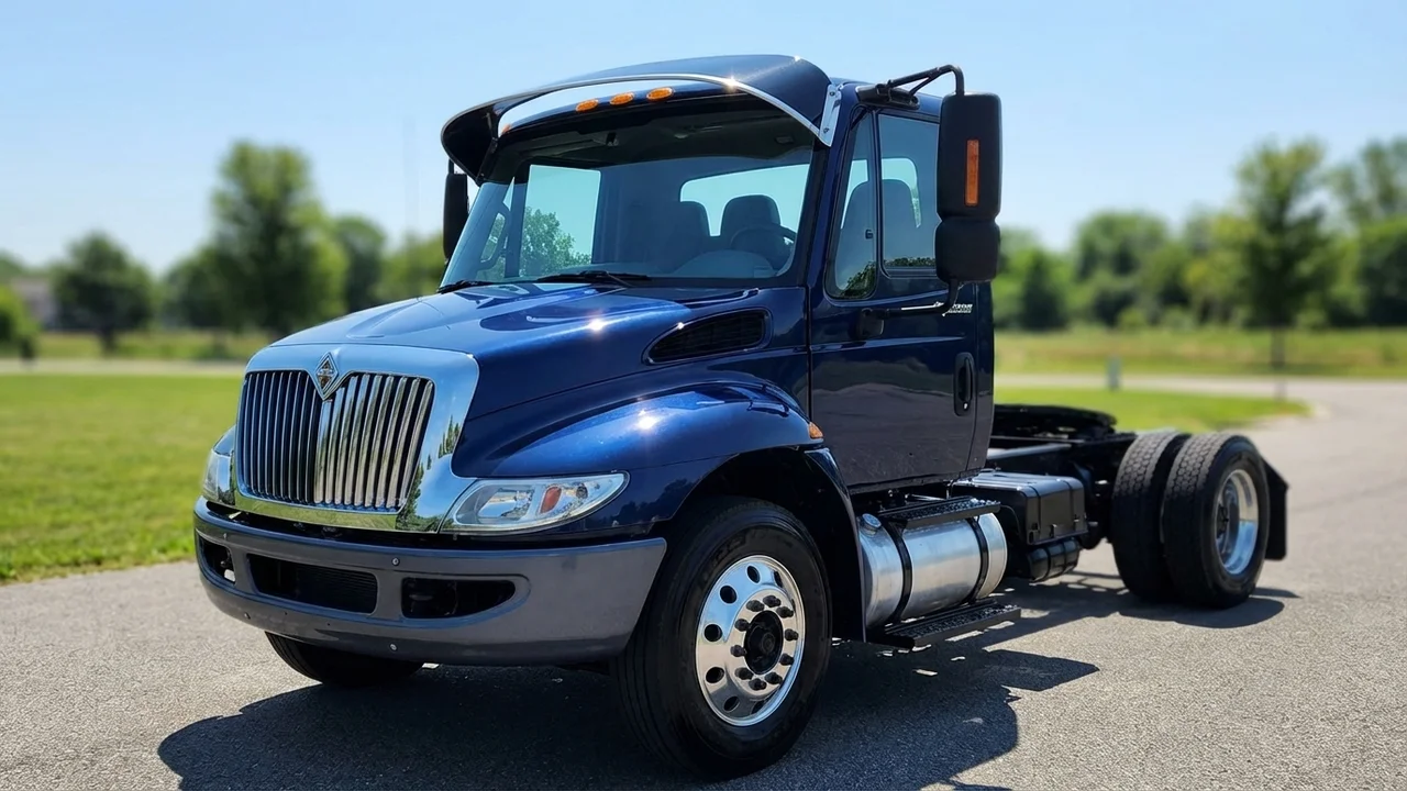 International 428 Windscreen Sunvisor - 1