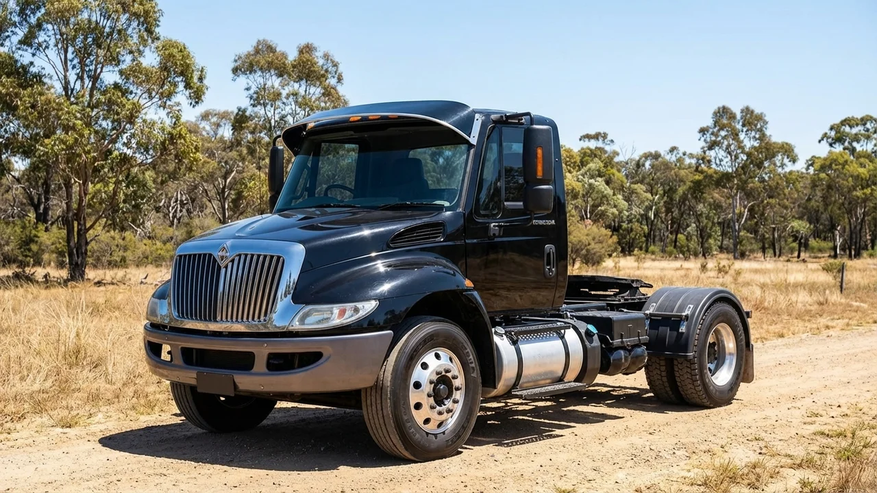 International 428 Windscreen Sunvisor - 1