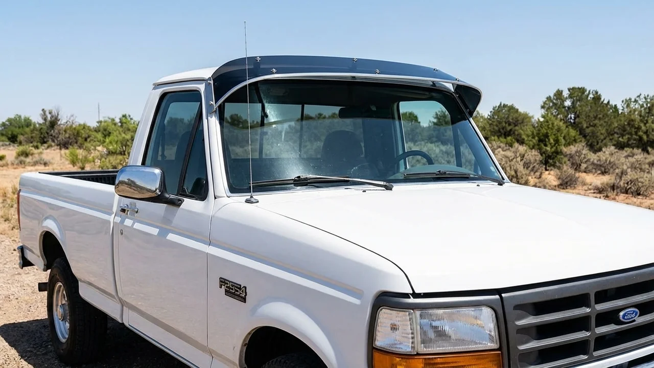 International 428 Windscreen Sunvisor - 1