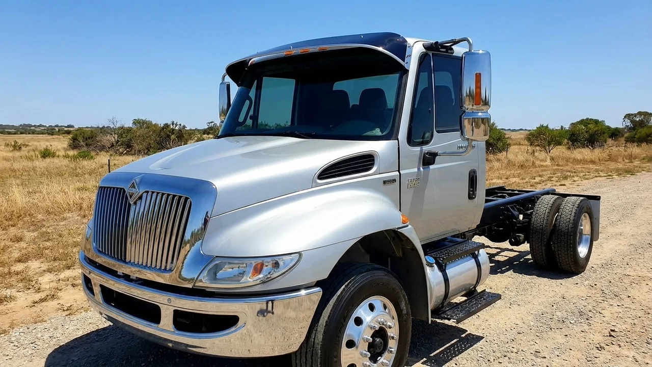 International 428 Windscreen Sunvisor - 1