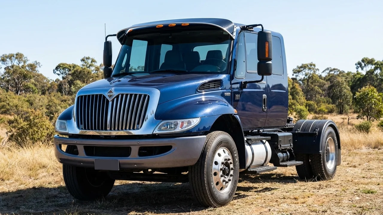 International 428 Windscreen Sunvisor - 1