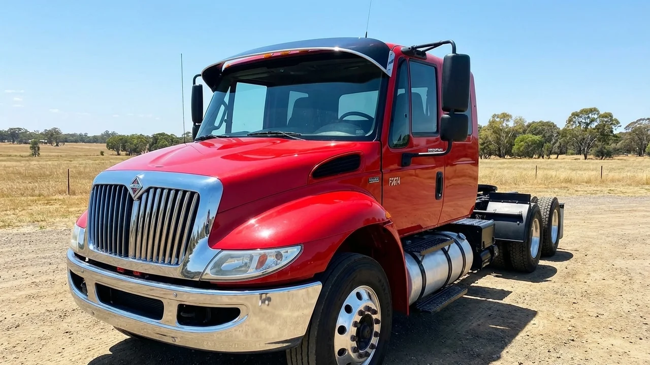 International 428 Windscreen Sunvisor - 1