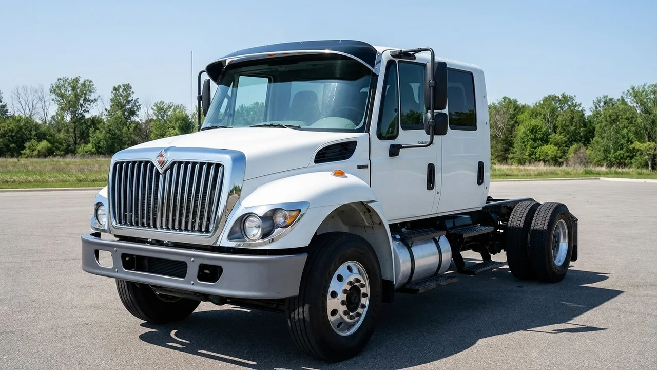 International 428 Windscreen Sunvisor - 1