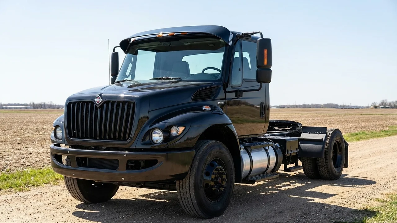 International 428 Windscreen Sunvisor - 1