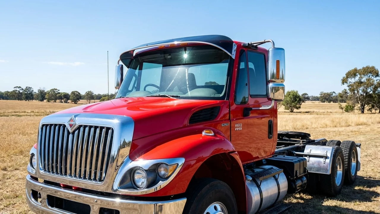 International 428 Windscreen Sunvisor - 1