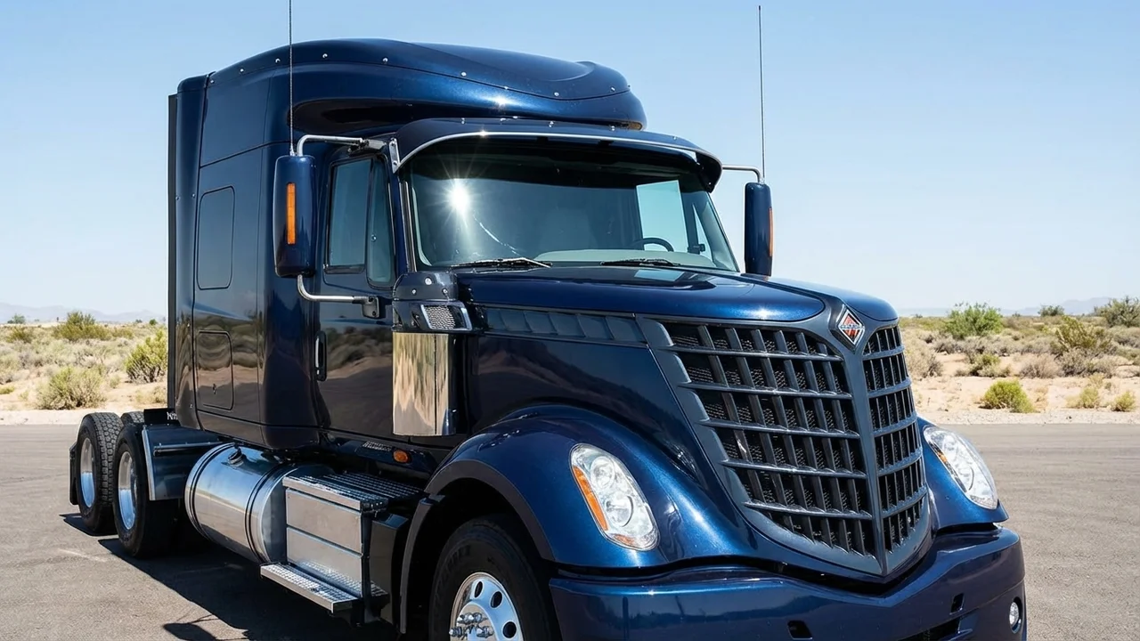 International 428 Windscreen Sunvisor - 1