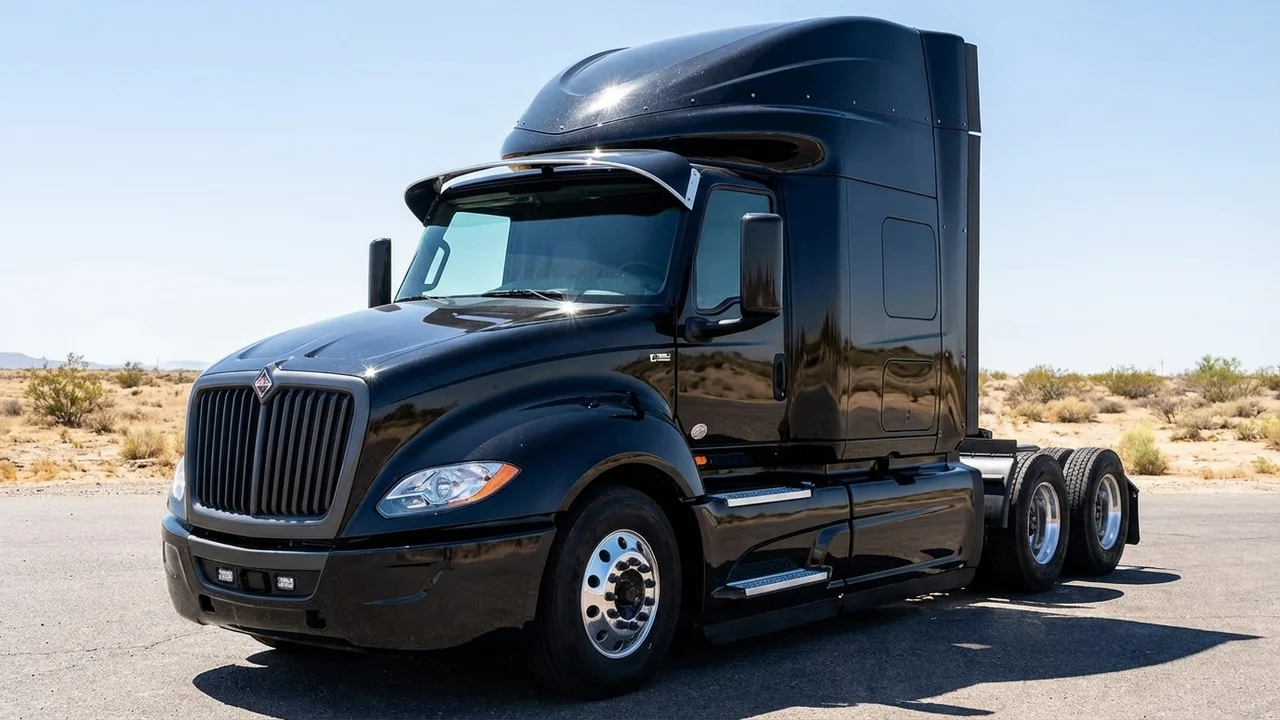 International 428 Windscreen Sunvisor - 1