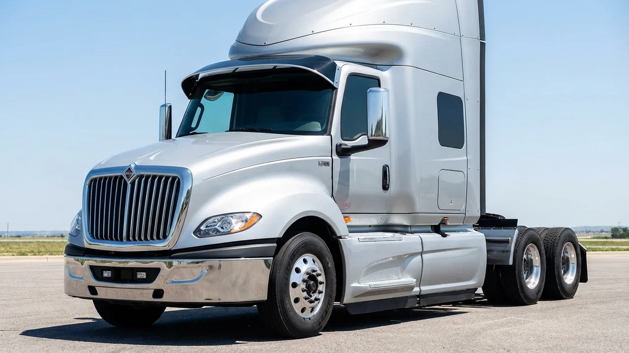 International 428 Windscreen Sunvisor - 1