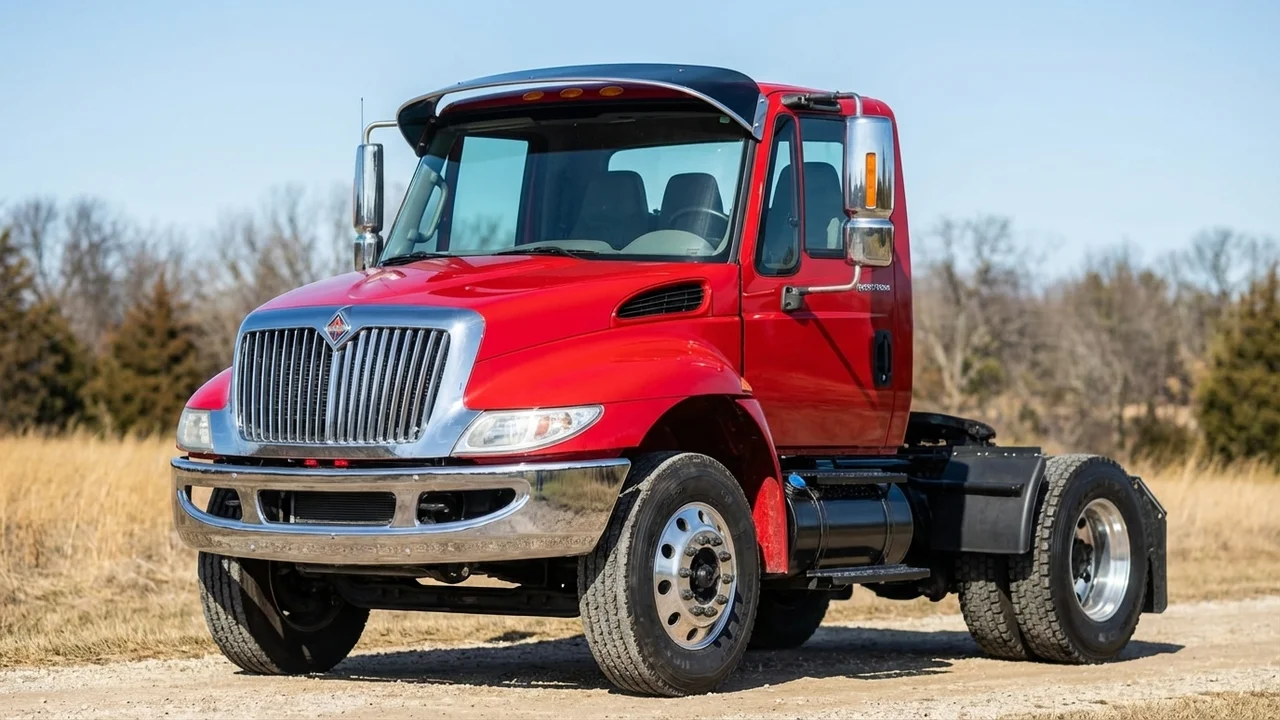 International 428 Windscreen Sunvisor - 1