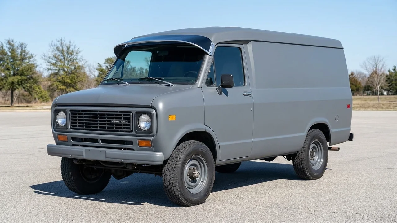 International 428 Windscreen Sunvisor - 1