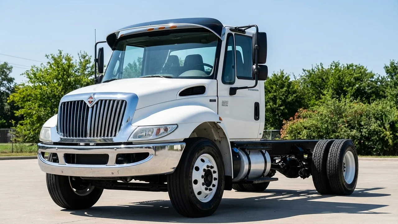 International 428 Windscreen Sunvisor - 1