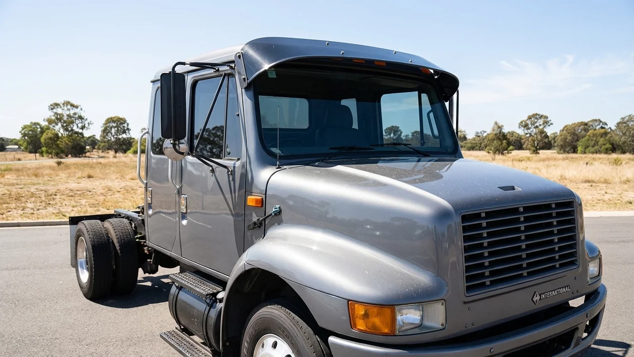 International 428 Windscreen Sunvisor - 1