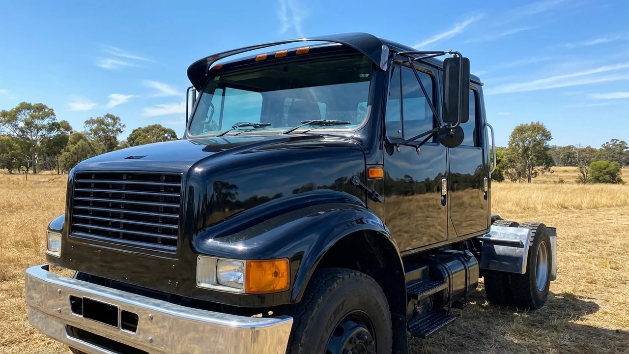 International 428 Windscreen Sunvisor - 1