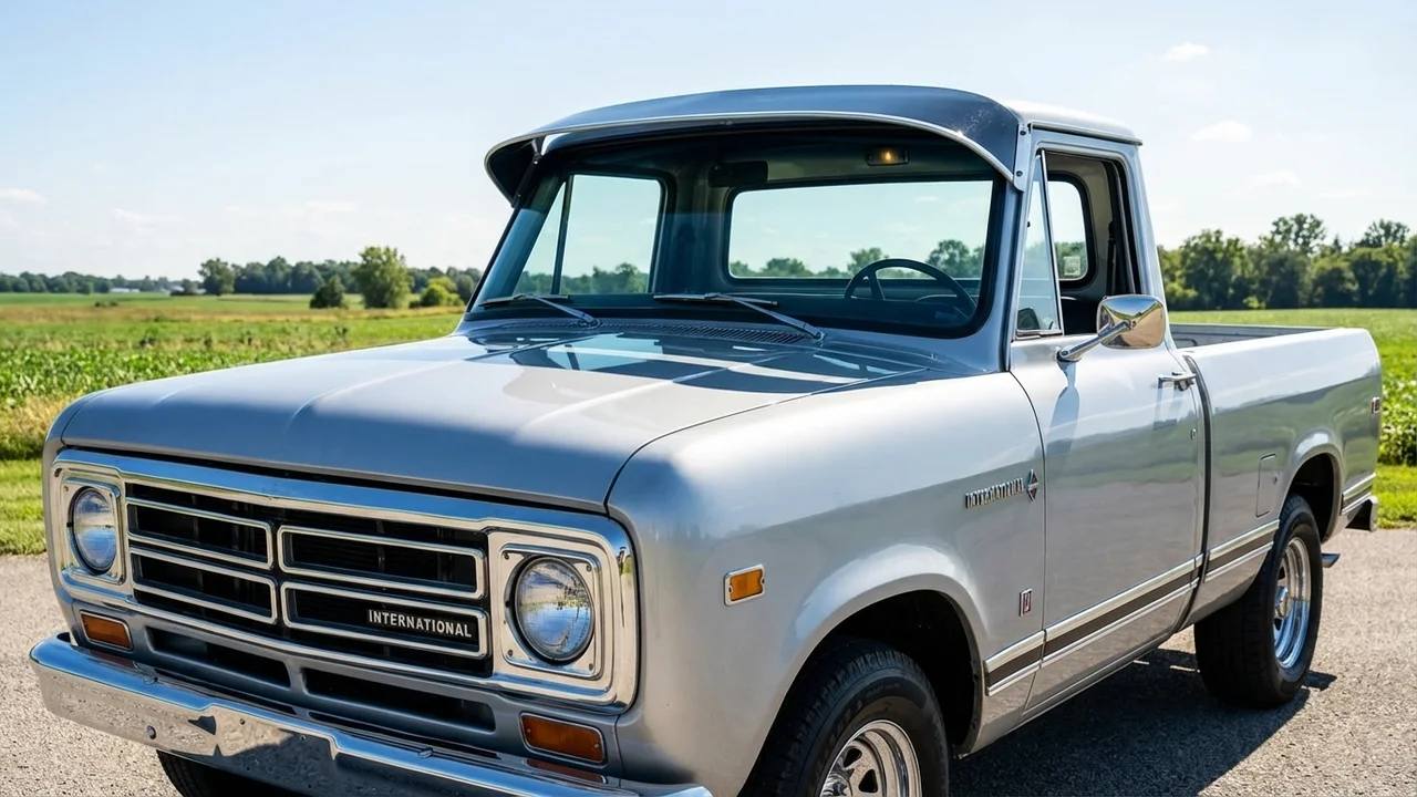 International 428 Windscreen Sunvisor - 1