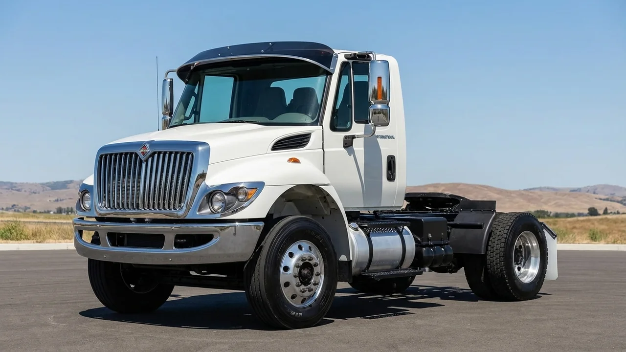 International 428 Windscreen Sunvisor - 1