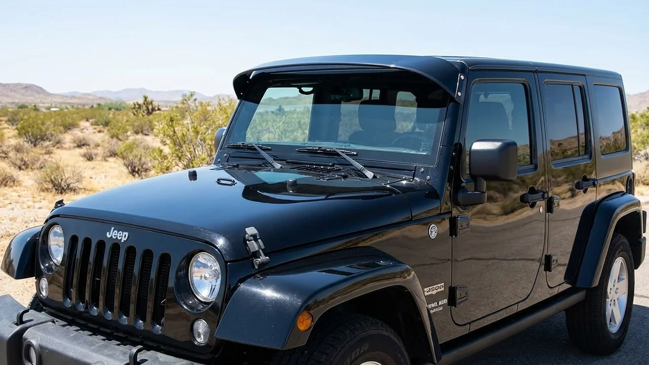 Jeep 428 Windscreen Sunvisor - 1