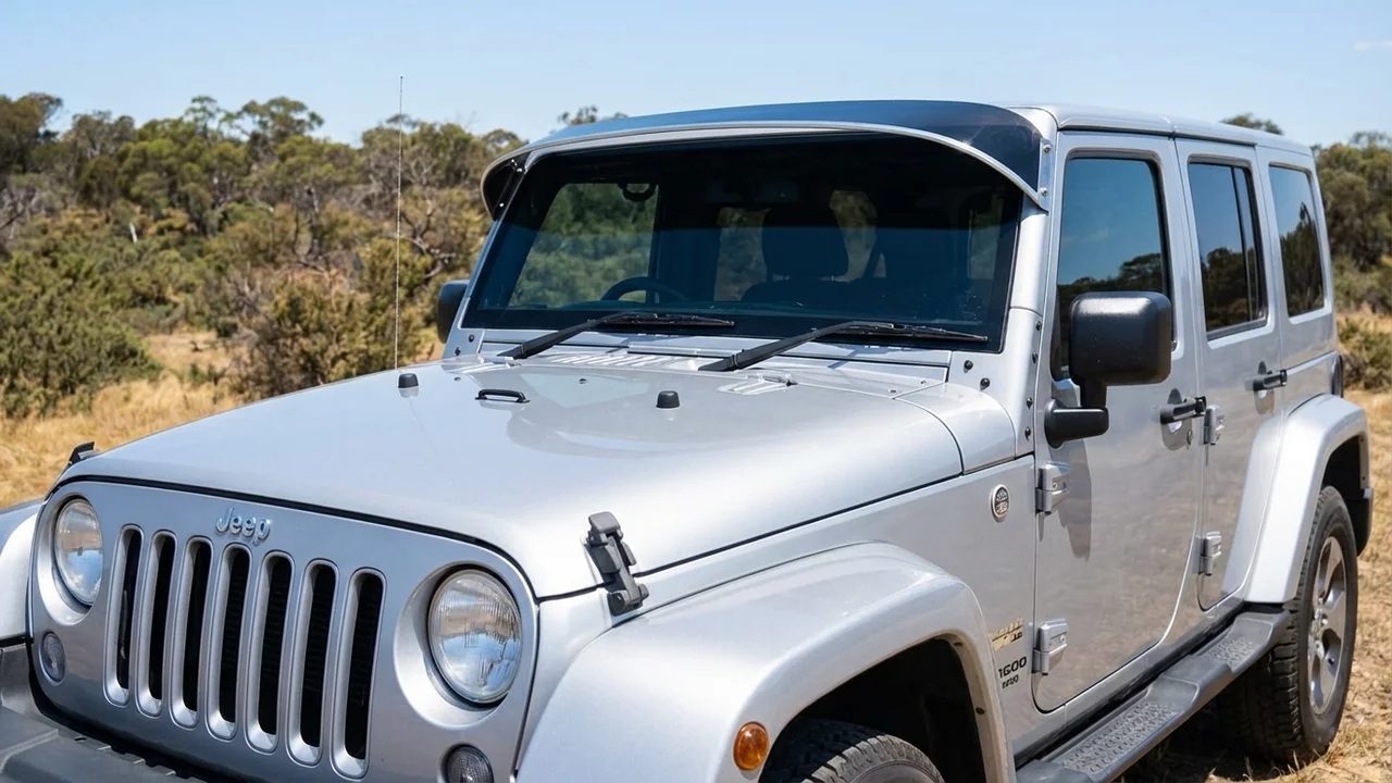 Jeep 428 Windscreen Sunvisor - 1