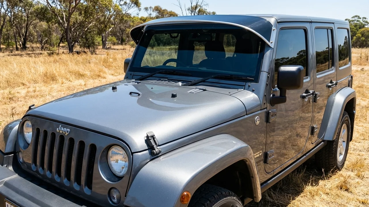 Jeep 428 Windscreen Sunvisor - 1