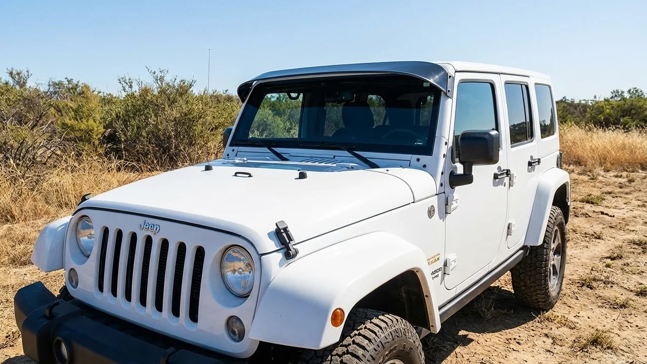 Jeep 428 Windscreen Sunvisor - 1