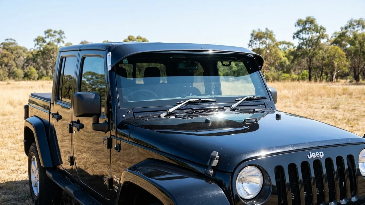 Jeep 428 Windscreen Sunvisor - 1