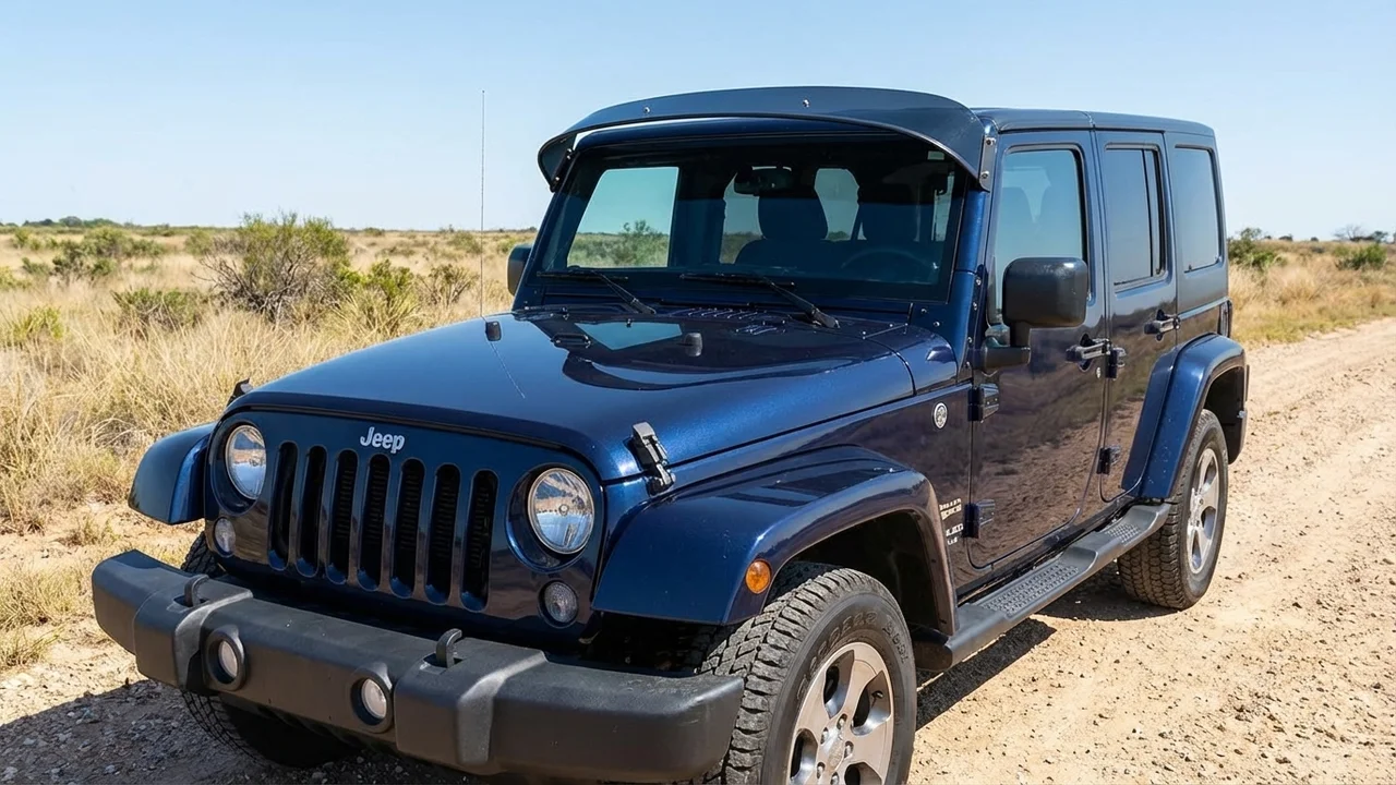 Jeep 428 Windscreen Sunvisor - 1