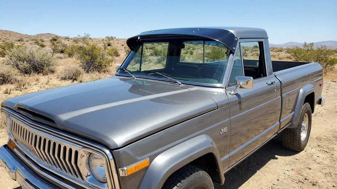 Jeep 428 Windscreen Sunvisor - 1