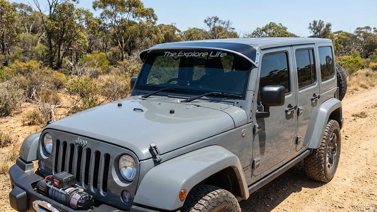 Jeep 428 Windscreen Sunvisor - 1