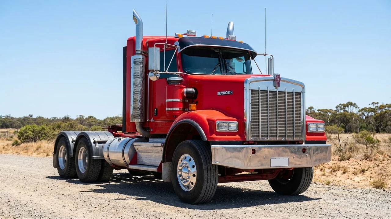 Kenworth 428 Windscreen Sunvisor - 1