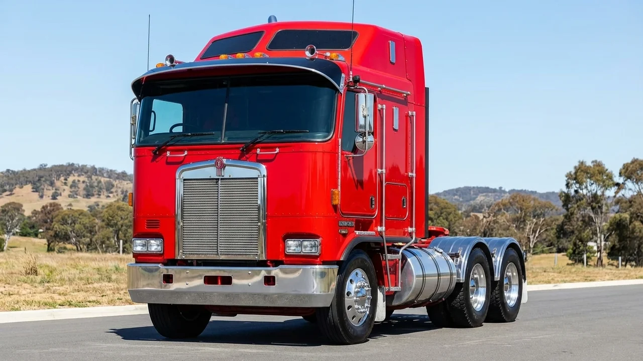 Kenworth 428 Windscreen Sunvisor - 1