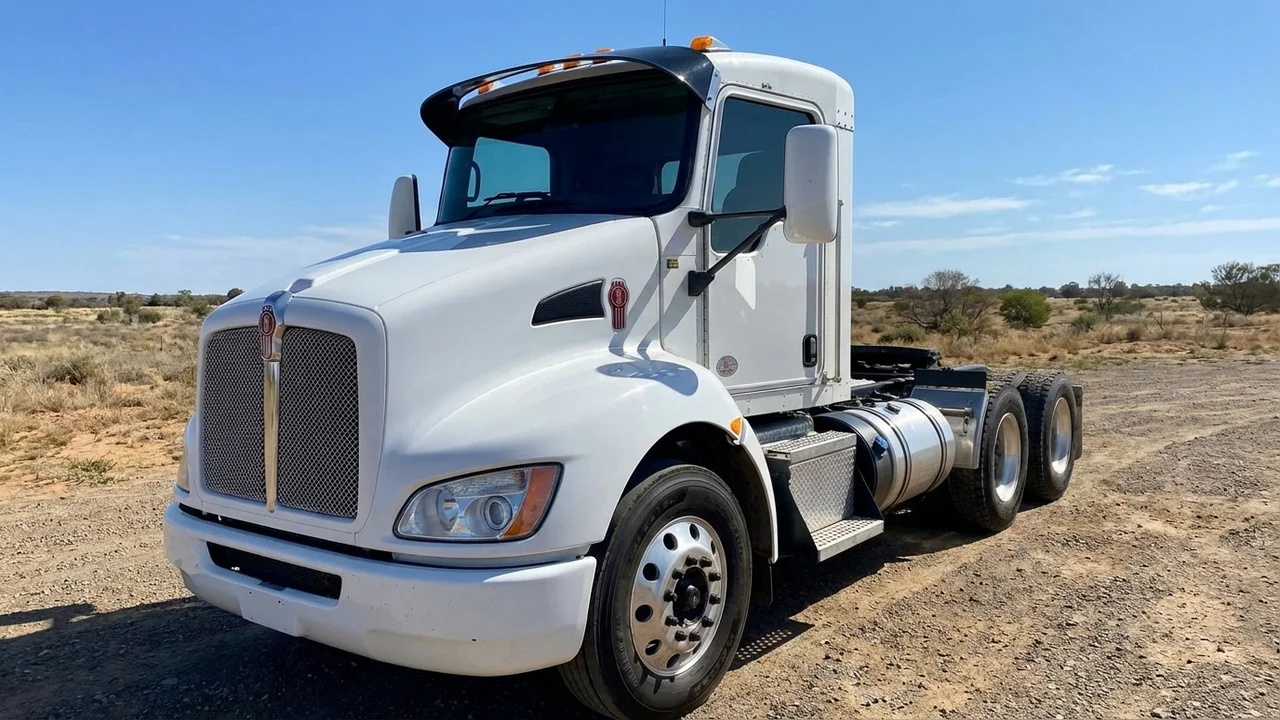 Kenworth 428 Windscreen Sunvisor - 1