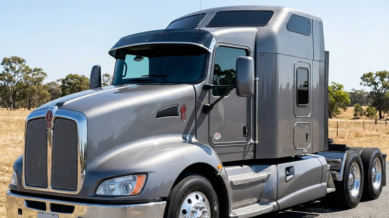 Kenworth 428 Windscreen Sunvisor - 1