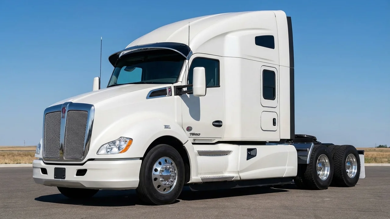 Kenworth 428 Windscreen Sunvisor - 1