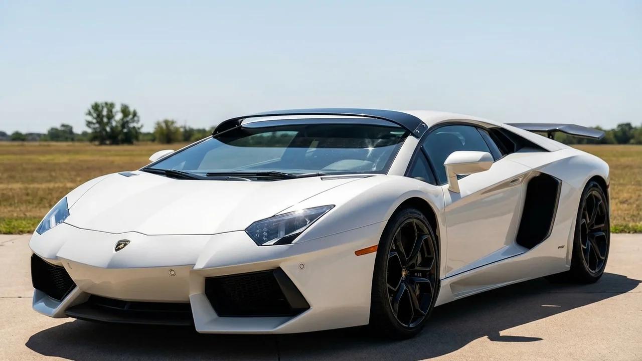 Lamborghini 428 Windscreen Sunvisor - 1