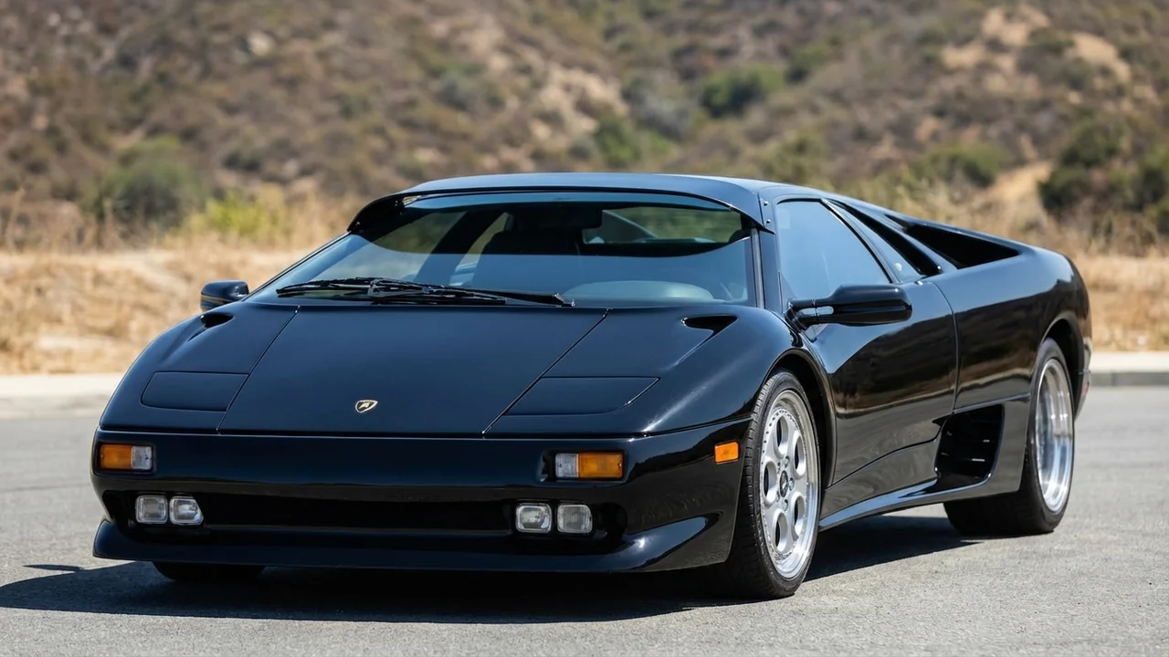 Lamborghini 428 Windscreen Sunvisor - 1