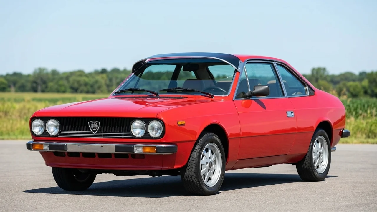 Lancia 428 Windscreen Sunvisor - 1