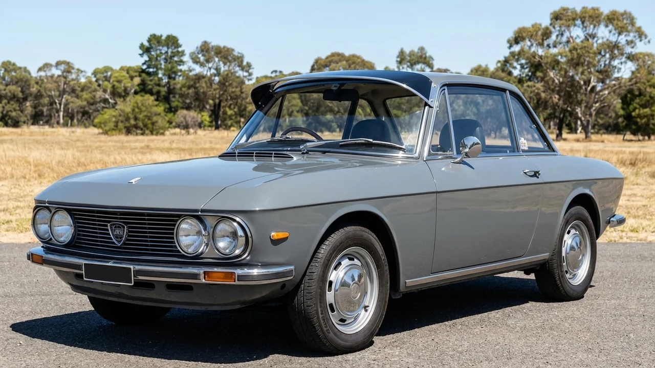 Lancia 428 Windscreen Sunvisor - 1