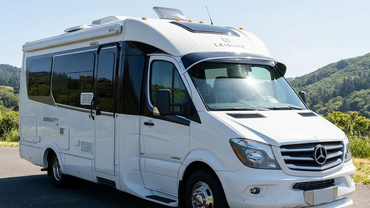 Leisure Travel 428 Windscreen Sunvisor - 1