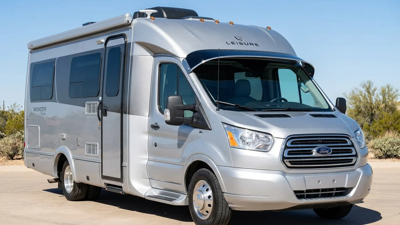 Leisure Travel 428 Windscreen Sunvisor - 1