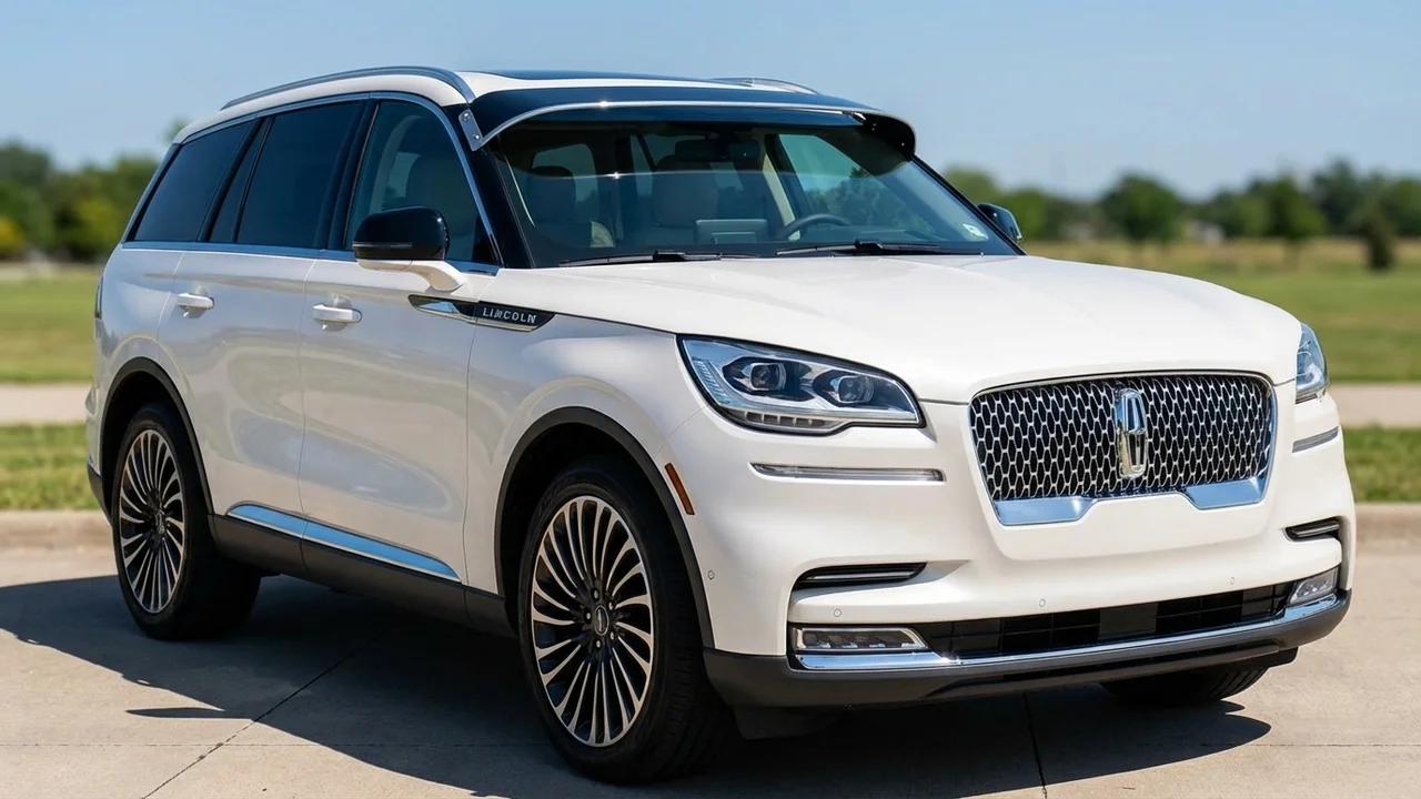 Lincoln 428 Windscreen Sunvisor - 1