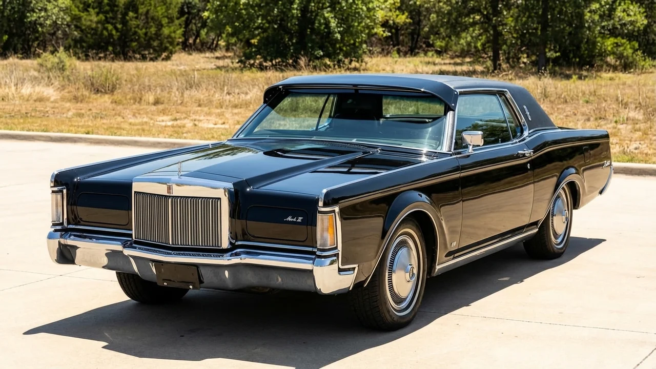 Lincoln 428 Windscreen Sunvisor - 1